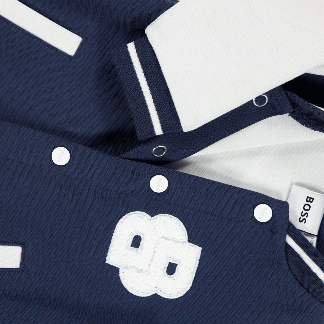 Boss Boss Baby Jongens Boxpakje In Navy Blauw
