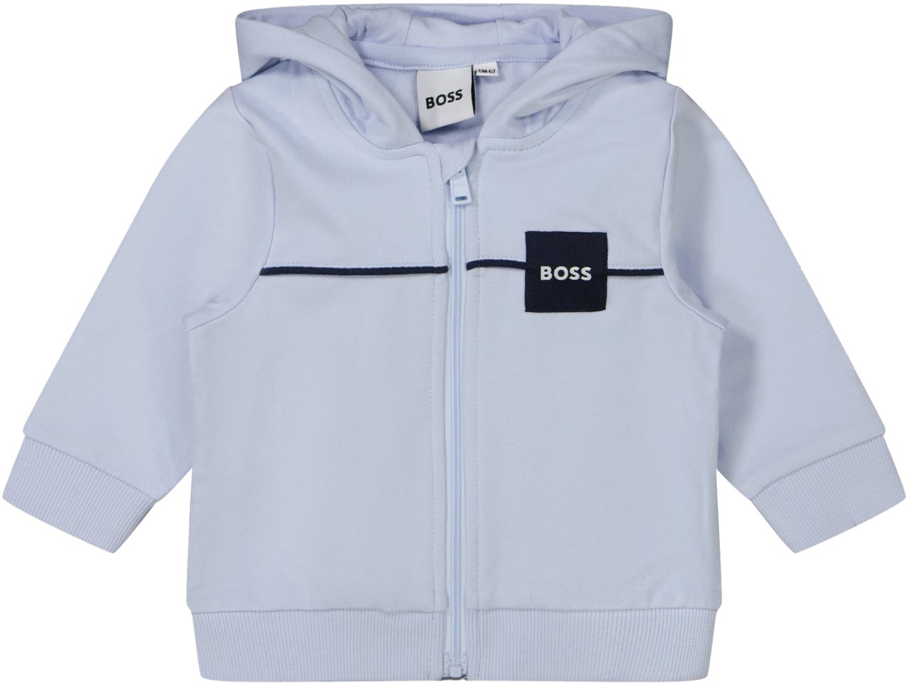 Boss Boss Baby Jongens Joggingpak In Licht Blauw Blauw