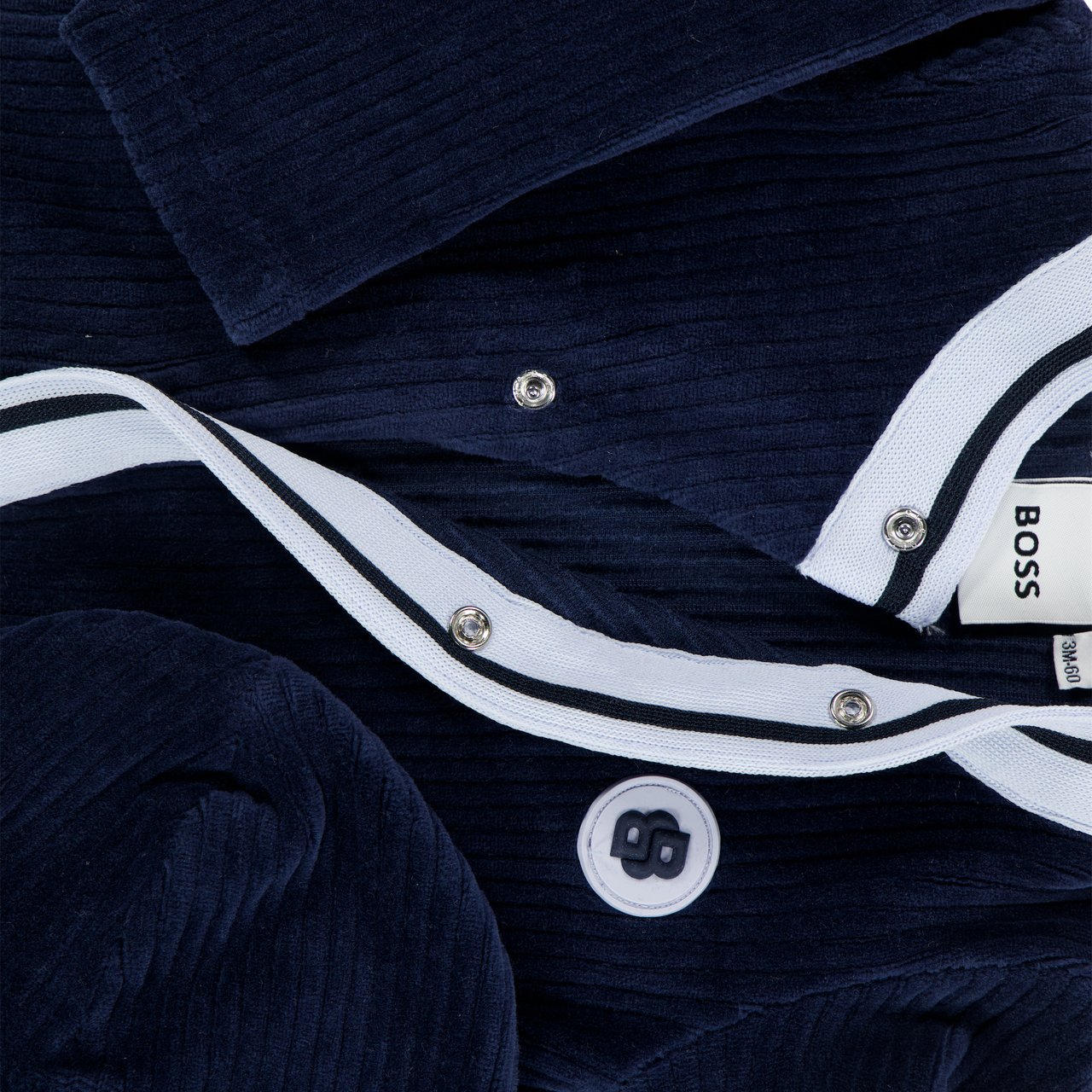 Boss Boss Baby Jongens Boxpakje In Navy Blauw