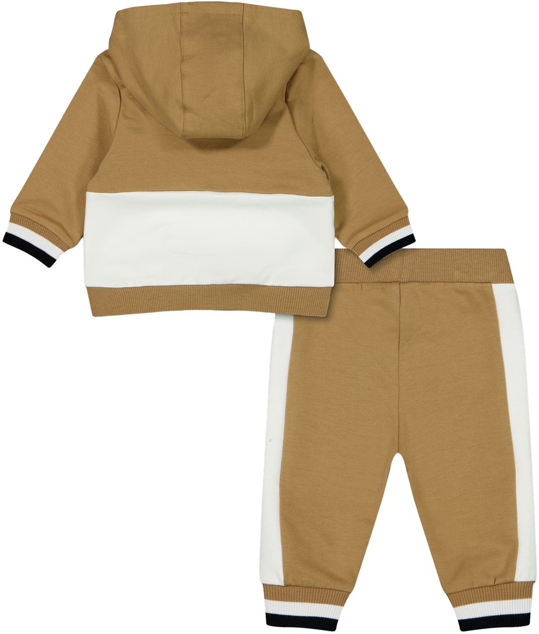 Boss Boss Baby Jongens Joggingpak In Camel Taupe