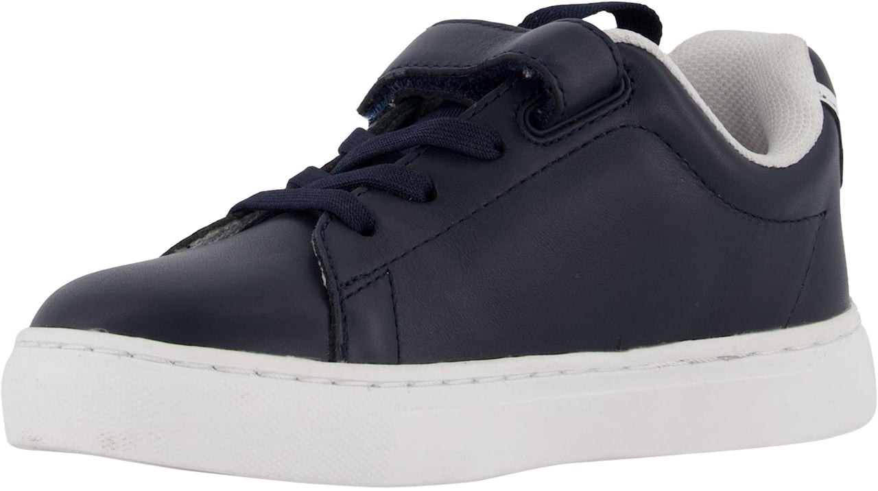 Boss Boss Jongens Sneakers In Navy Blauw