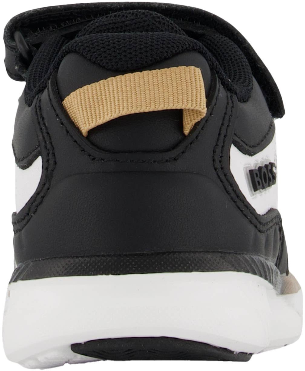 Boss Boss Jongens Sneakers In Wit Wit