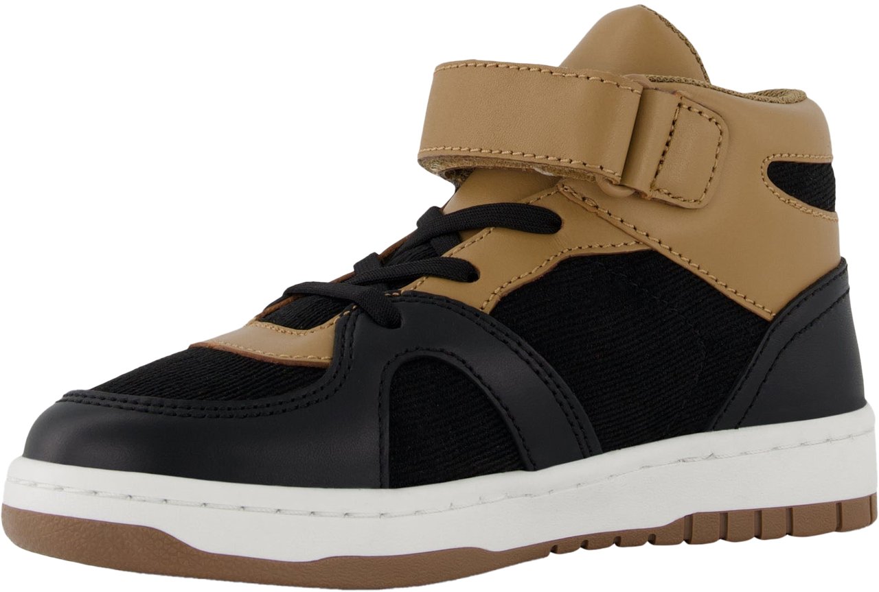 Boss Boss Jongens Sneakers In Zwart Zwart