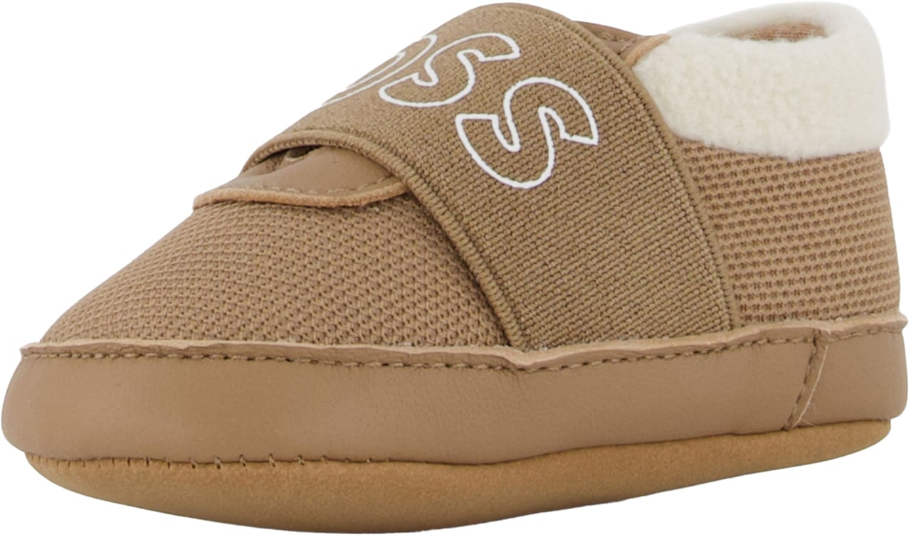 Boss Boss Baby Jongens Schoenen In Camel Taupe