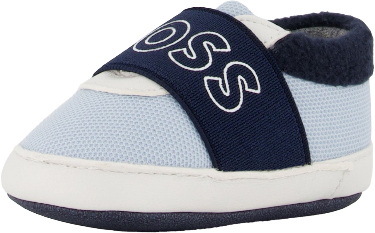 Boss Boss Baby Jongens Schoenen In Navy Blauw