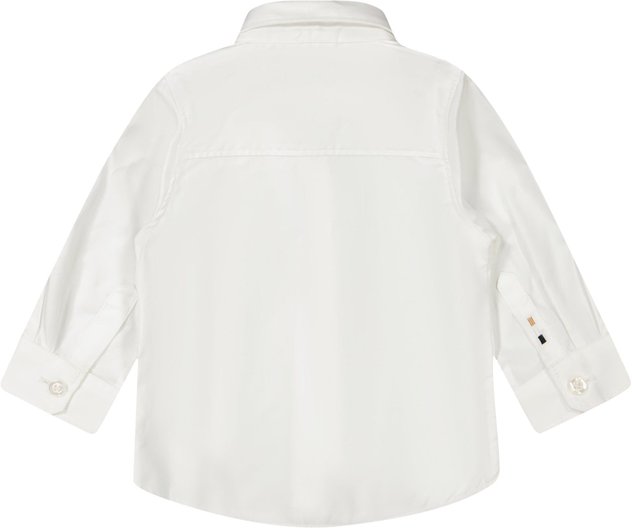 Boss Boss Baby Jongens Blouse In Wit Wit