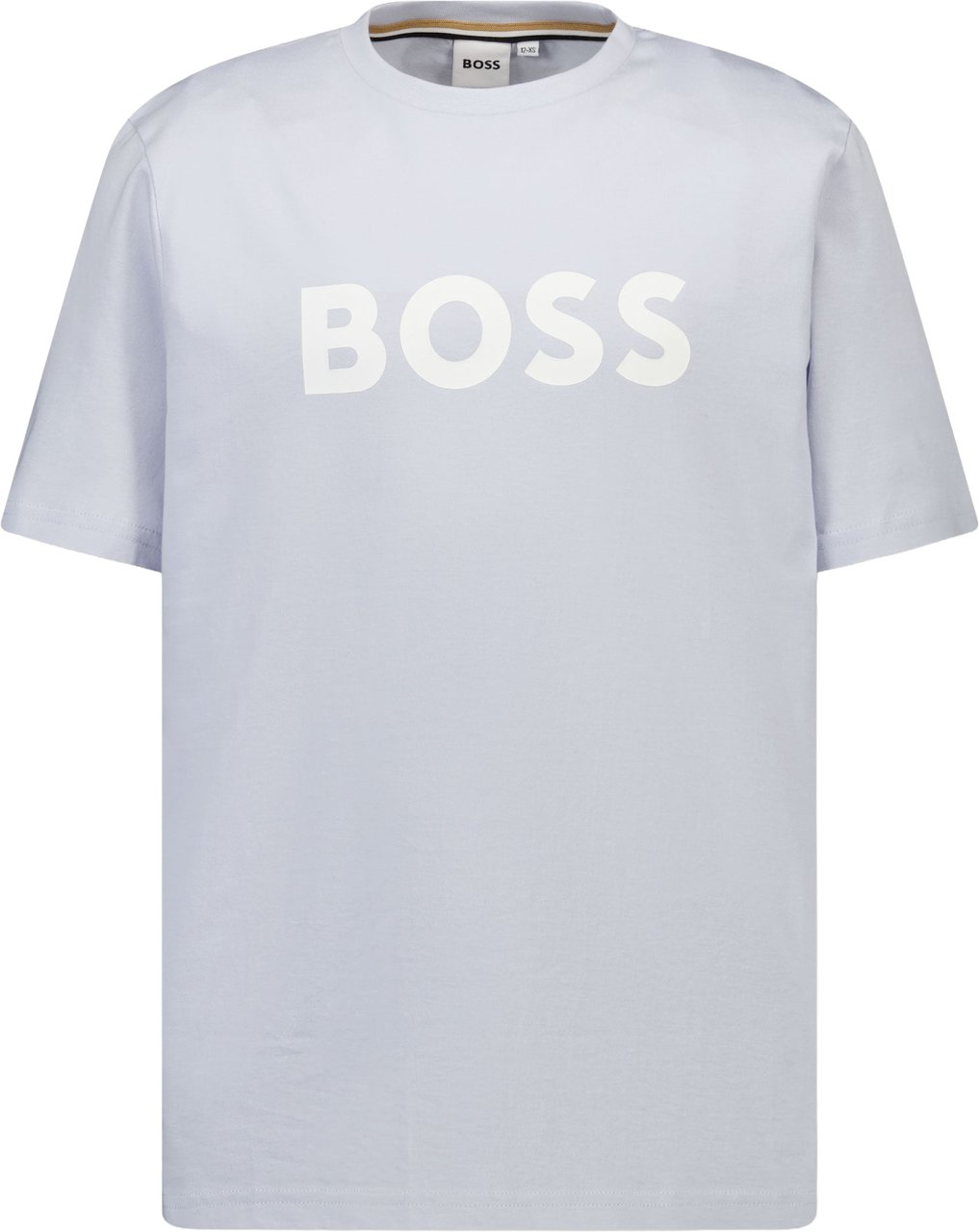 Boss Kinder Jongens T-Shirt In Licht Blauw Blauw