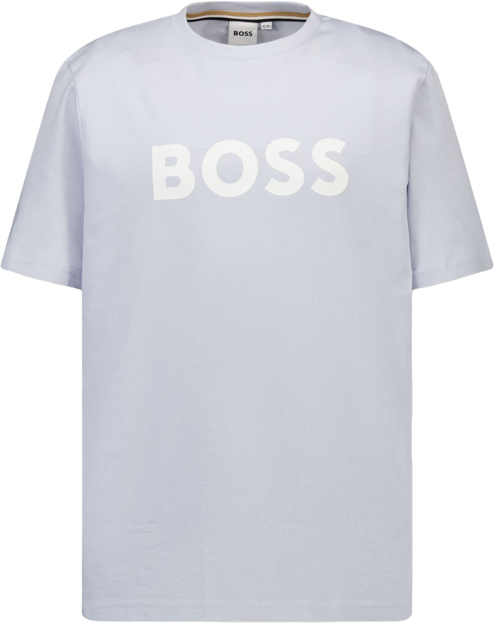 Boss Boss Kinder Jongens T-Shirt In Licht Blauw Blauw