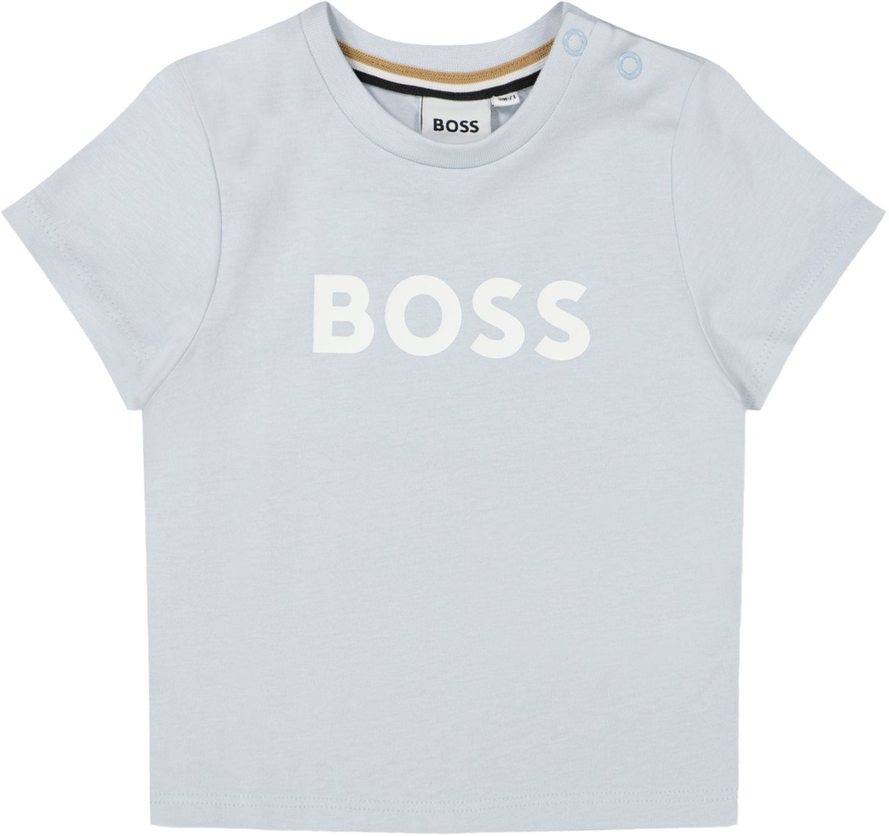 Boss Boss Baby Jongens T-Shirt In Licht Blauw Blauw