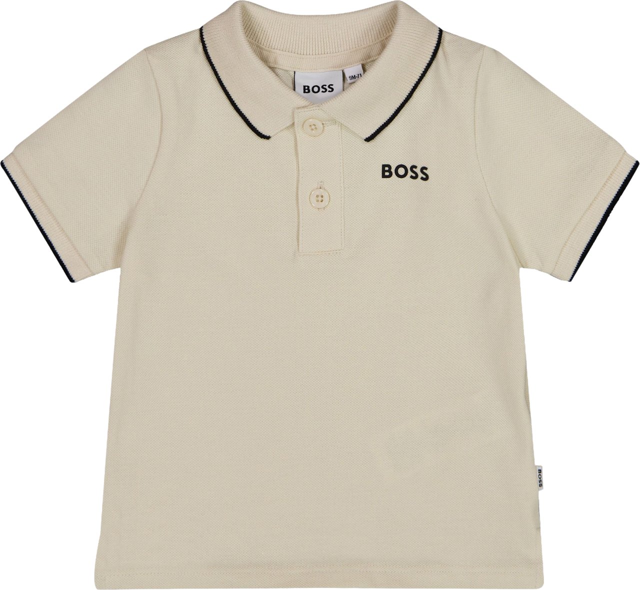 Boss Baby Jongens Polo In Licht Beige Beige