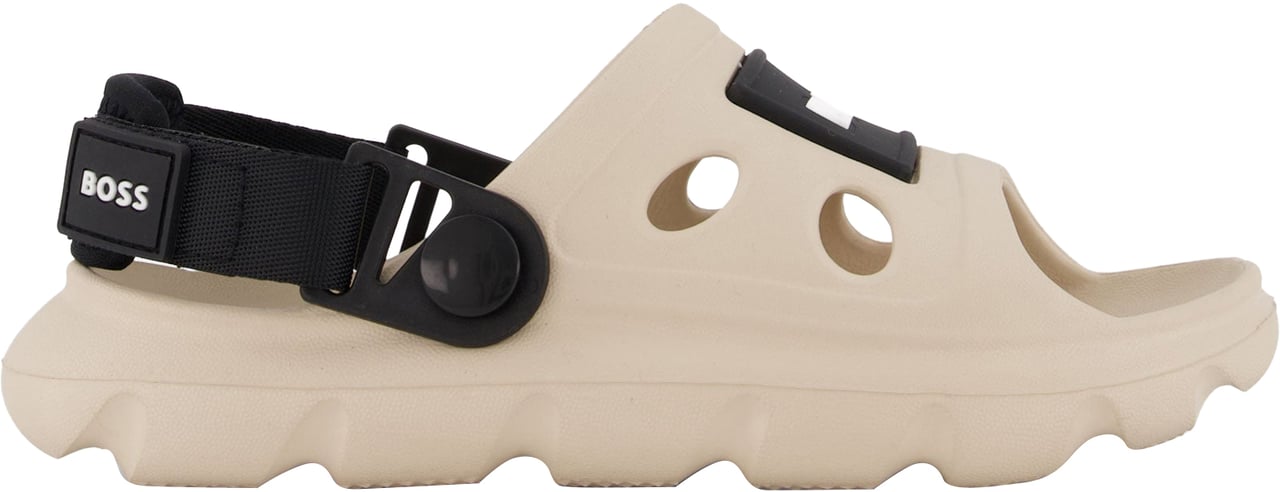 Boss Boss Jongens Sandalen In Beige Beige