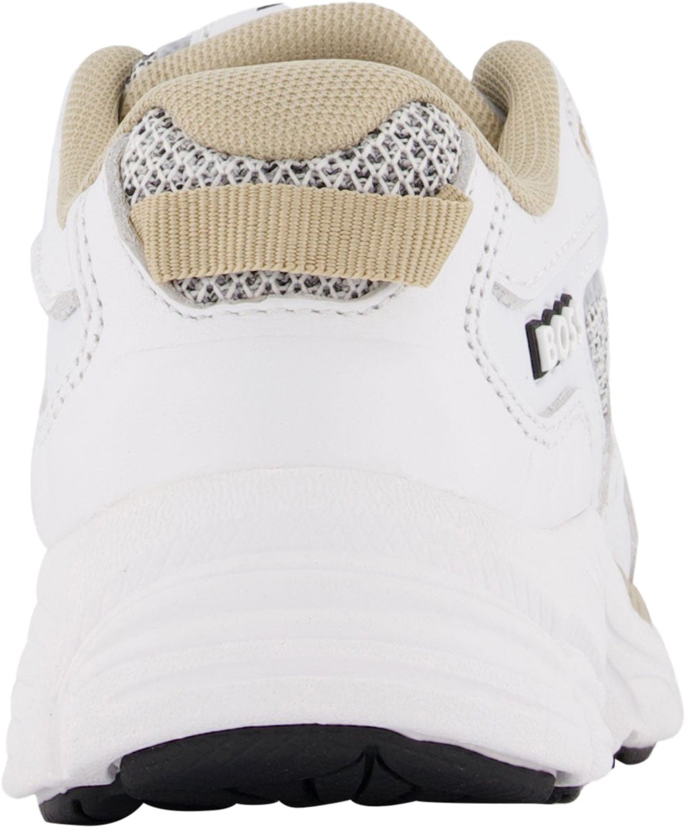 Boss Boss Jongens Sneakers In Wit Wit