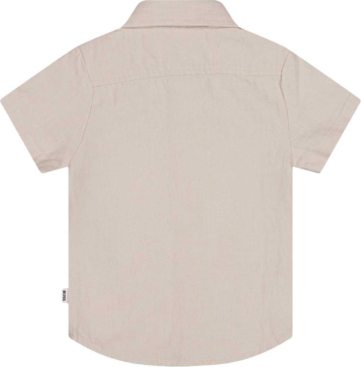 Boss Boss Baby Jongens Blouse In Licht Beige Beige