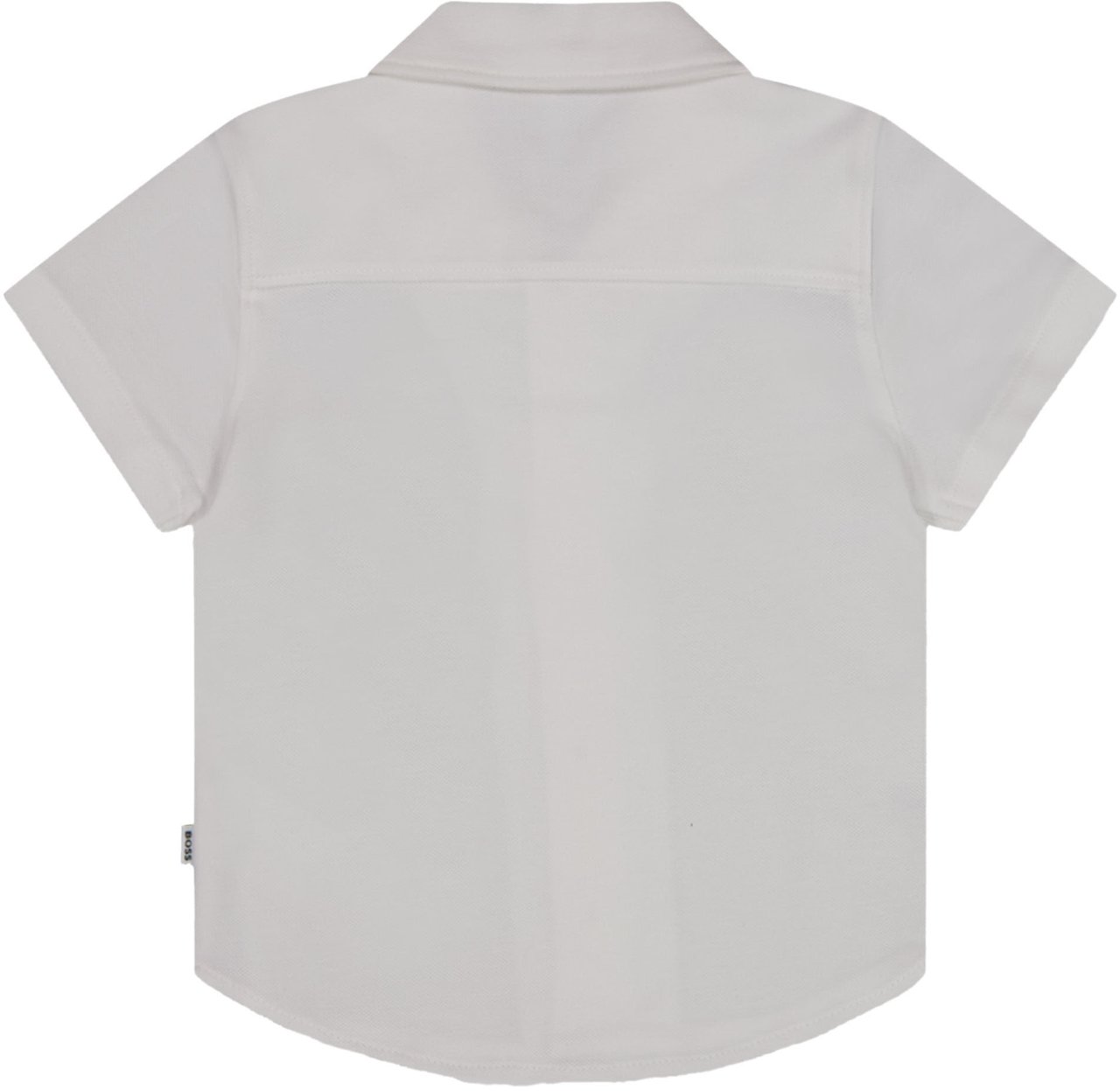 Boss Boss Baby Jongens Blouse In Wit Wit