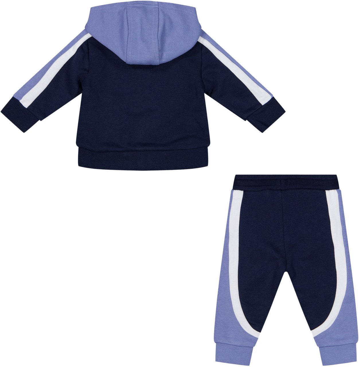 Boss Boss Baby Jongens Joggingpak In Navy Blauw