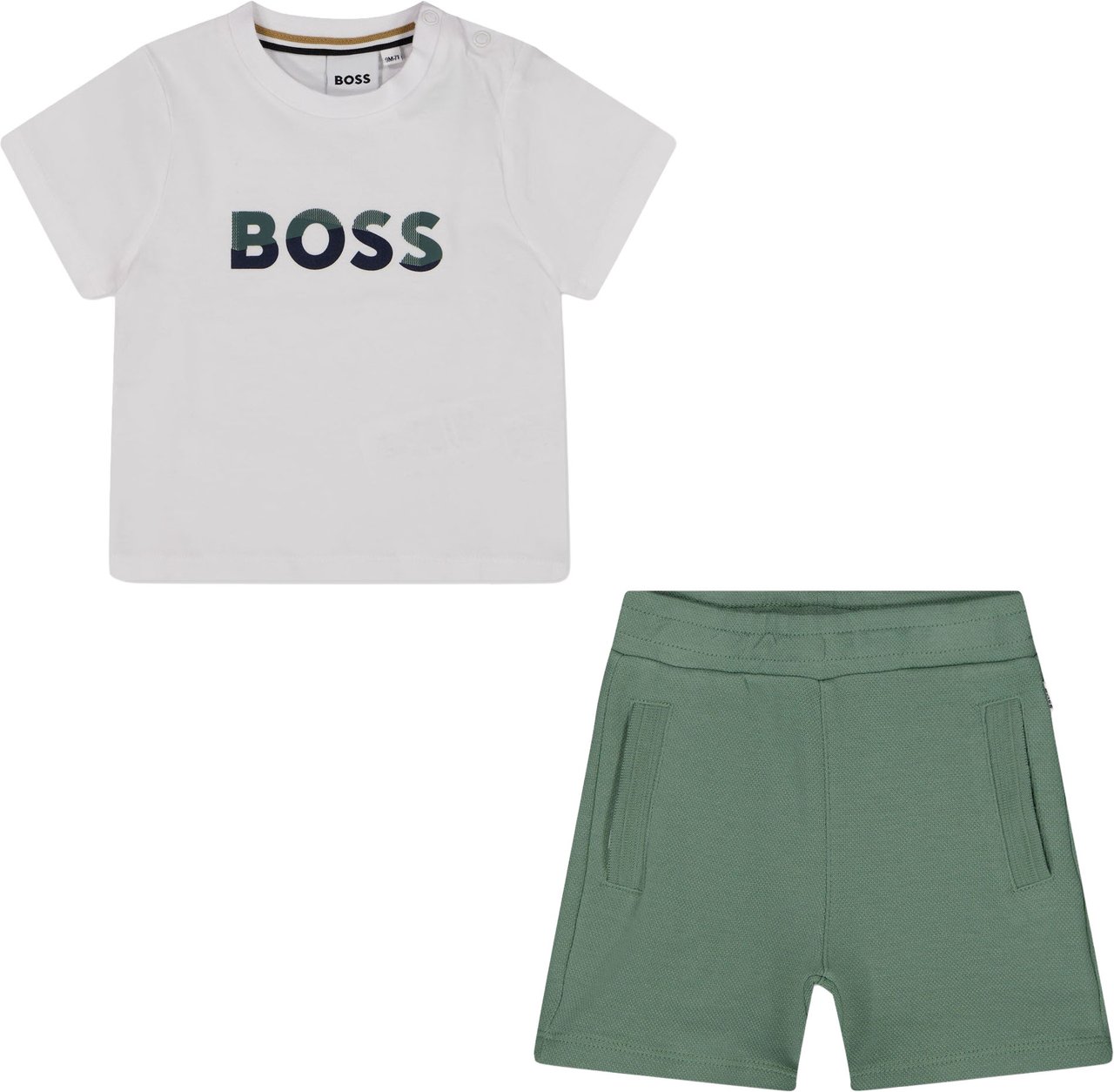 Boss Baby Jongens Setje In Groen Groen