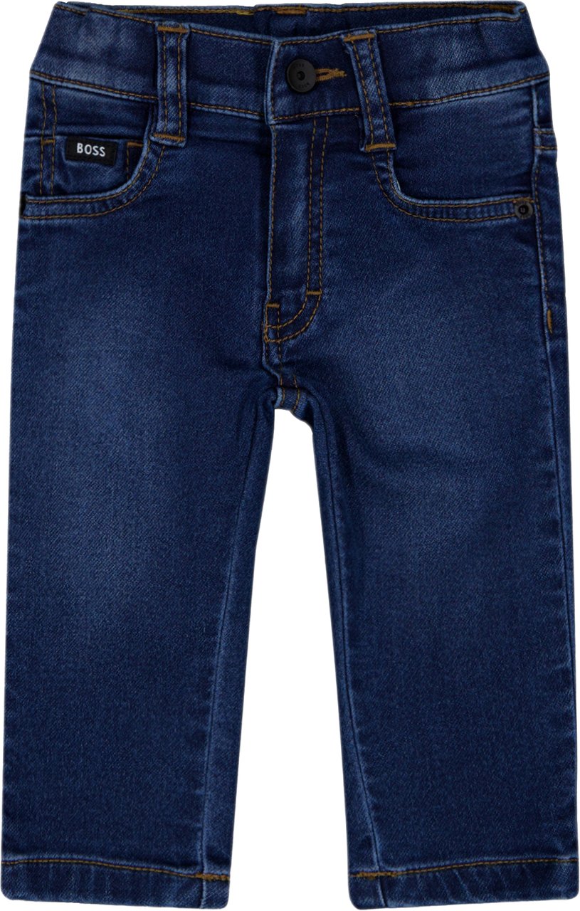 Boss Boss Baby Jongens Jeans In Donker Blauw Blauw