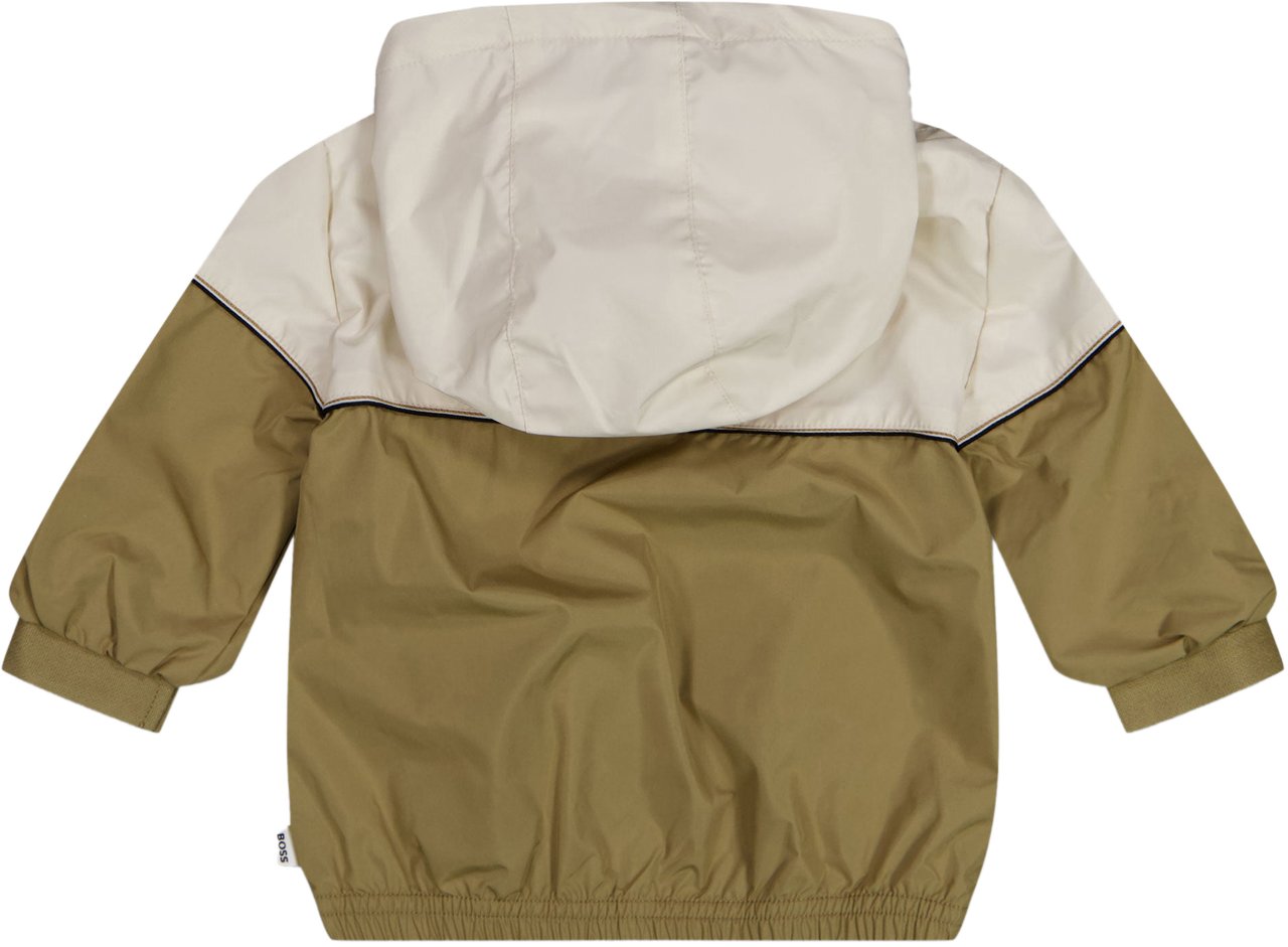 Boss Boss Baby Jongens Zomerjas In Camel Taupe