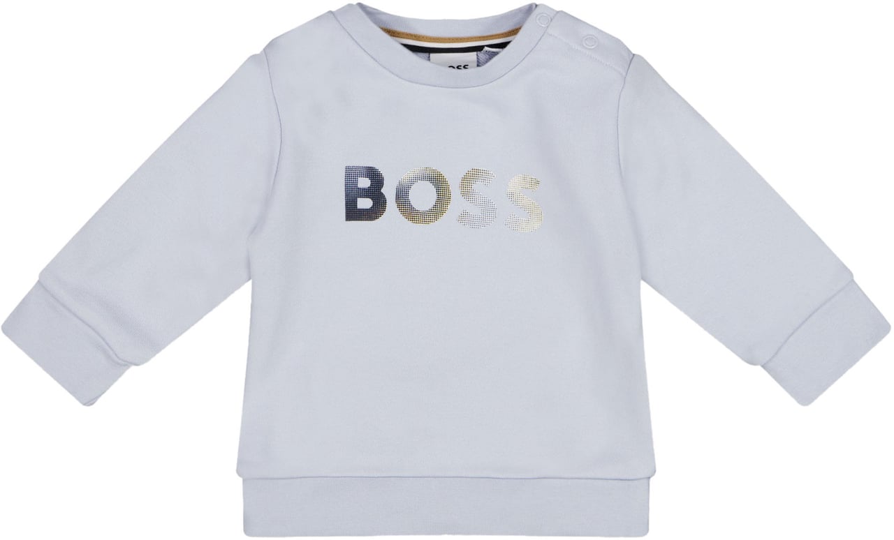 Boss Boss Baby Jongens Trui In Licht Blauw Blauw