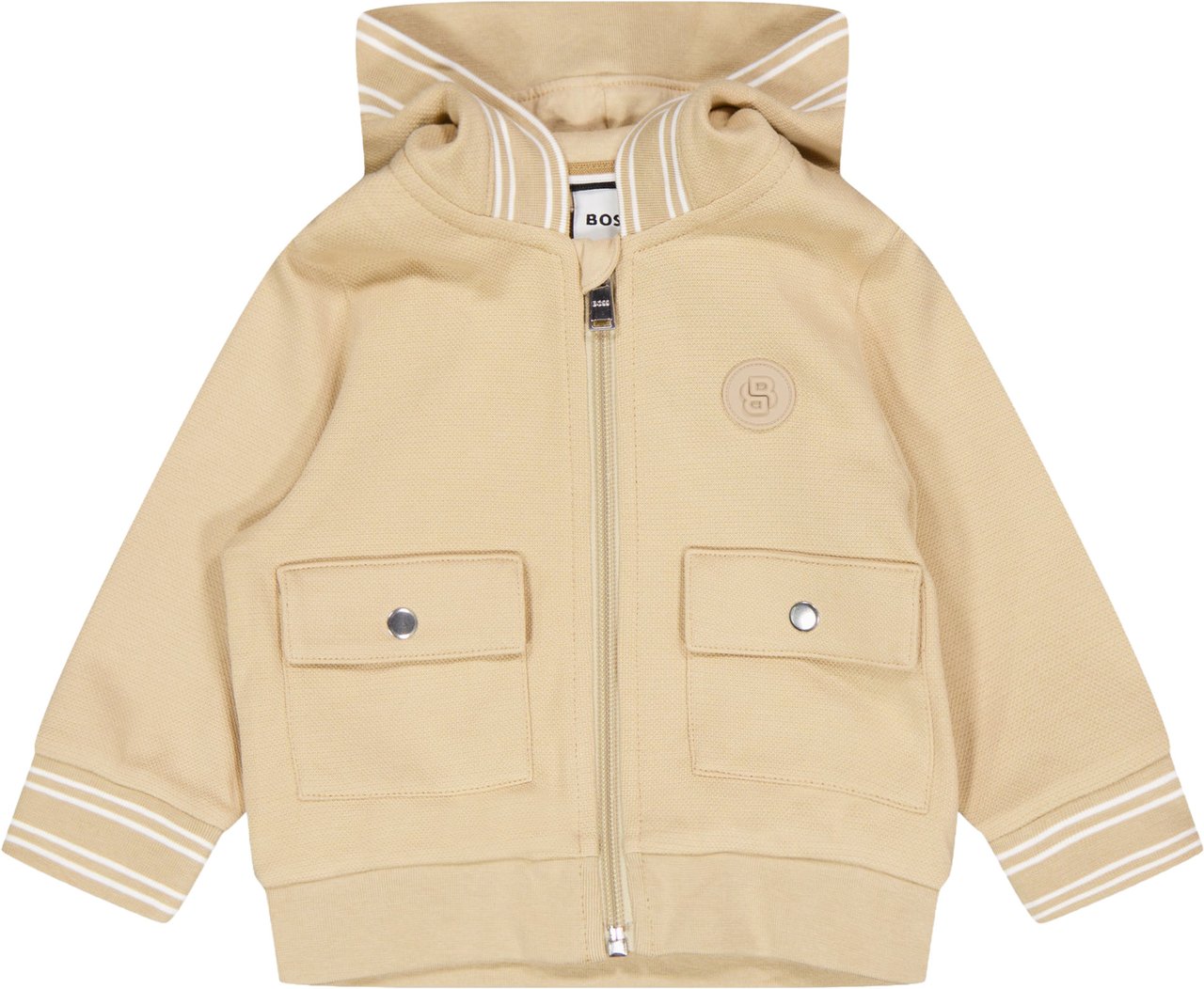 Boss Baby Jongens Vest In Beige Beige