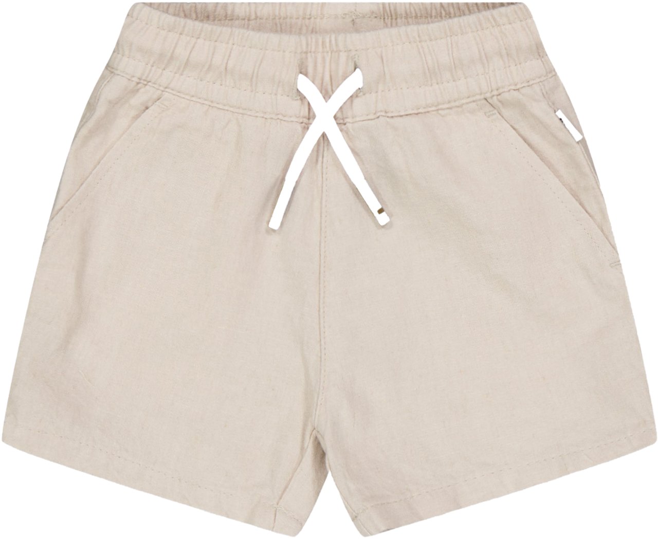 Boss Boss Baby Jongens Shorts In Licht Beige Beige