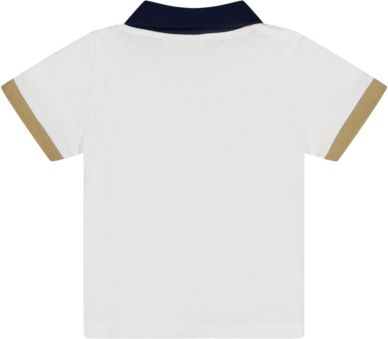 Boss Boss Baby Jongens Polo In Wit Wit