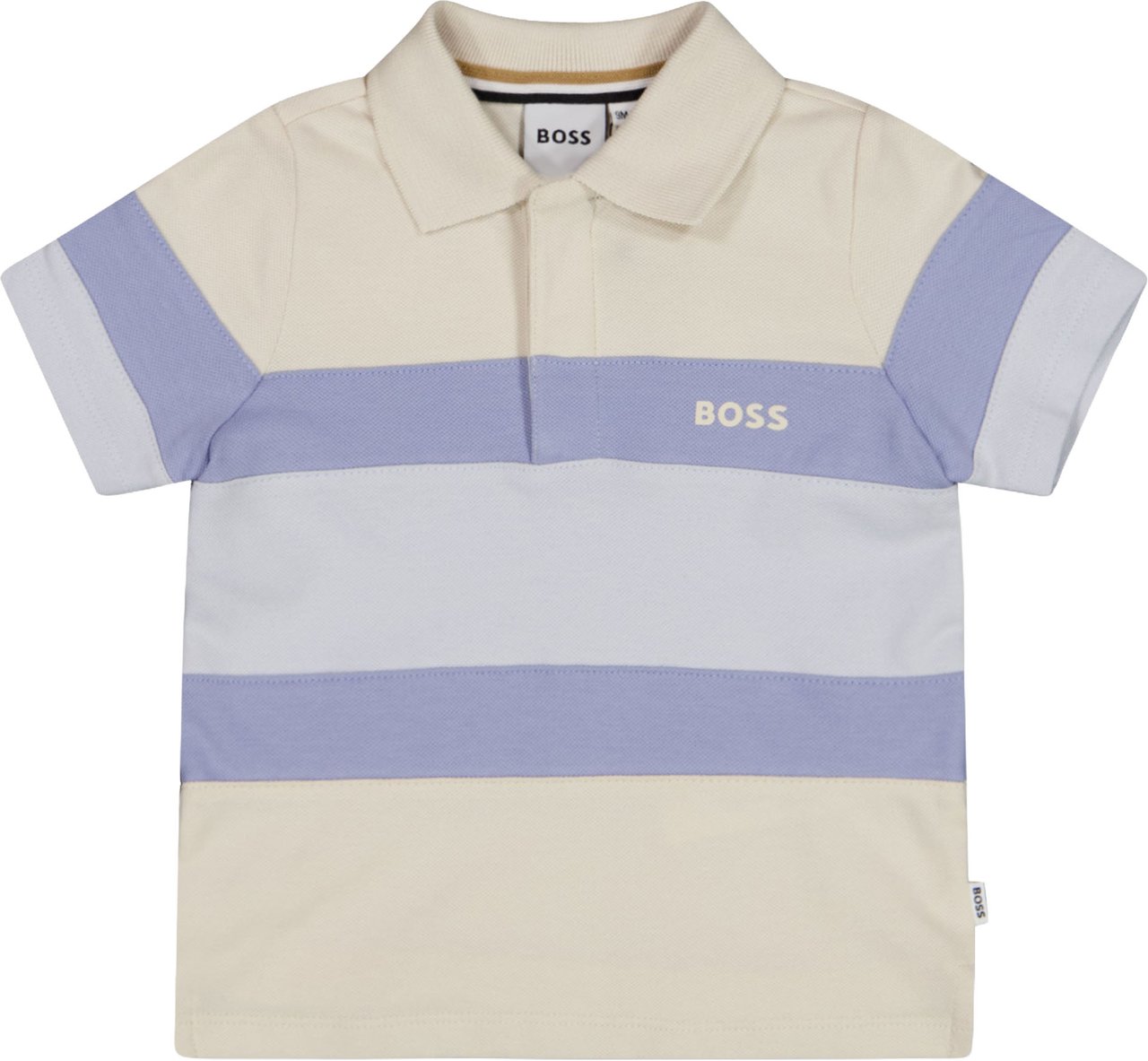 Boss Baby Jongens Polo In Licht Beige Beige