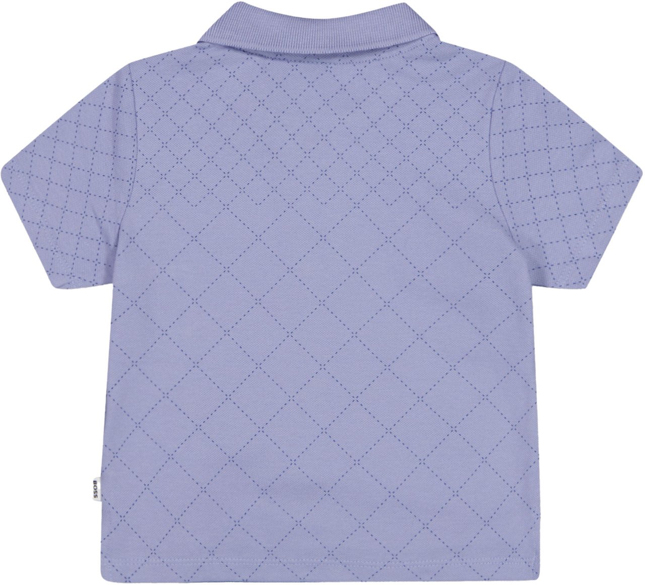 Boss Boss Baby Jongens Polo In Licht Blauw Blauw