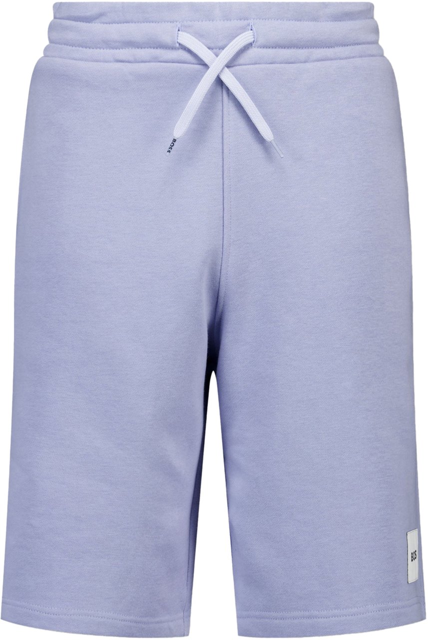 Boss Boss Kinder Jongens Shorts In Blauw Blauw