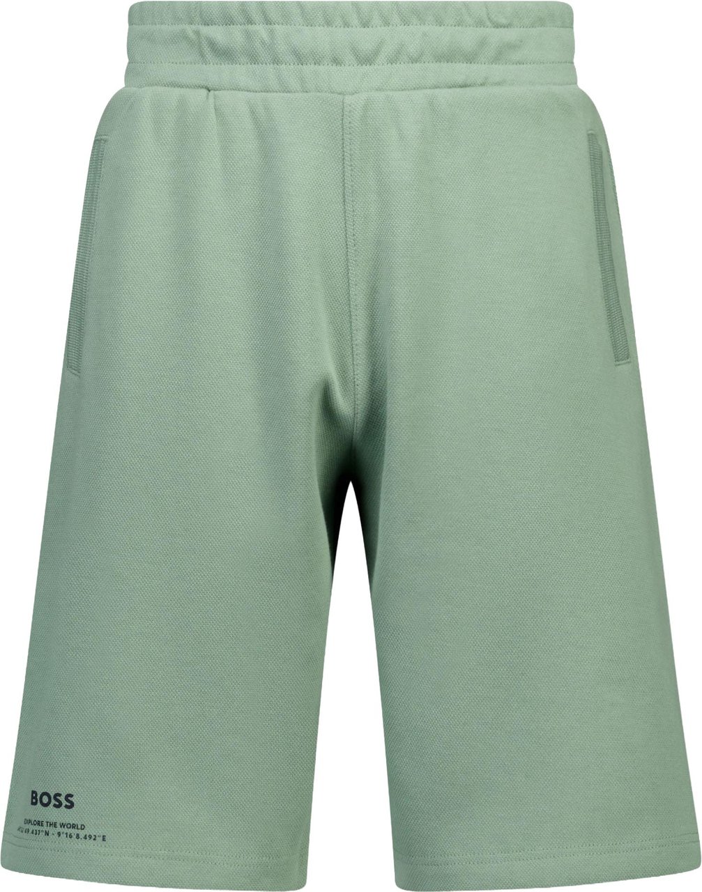 Boss Kinder Jongens Shorts In Groen Groen