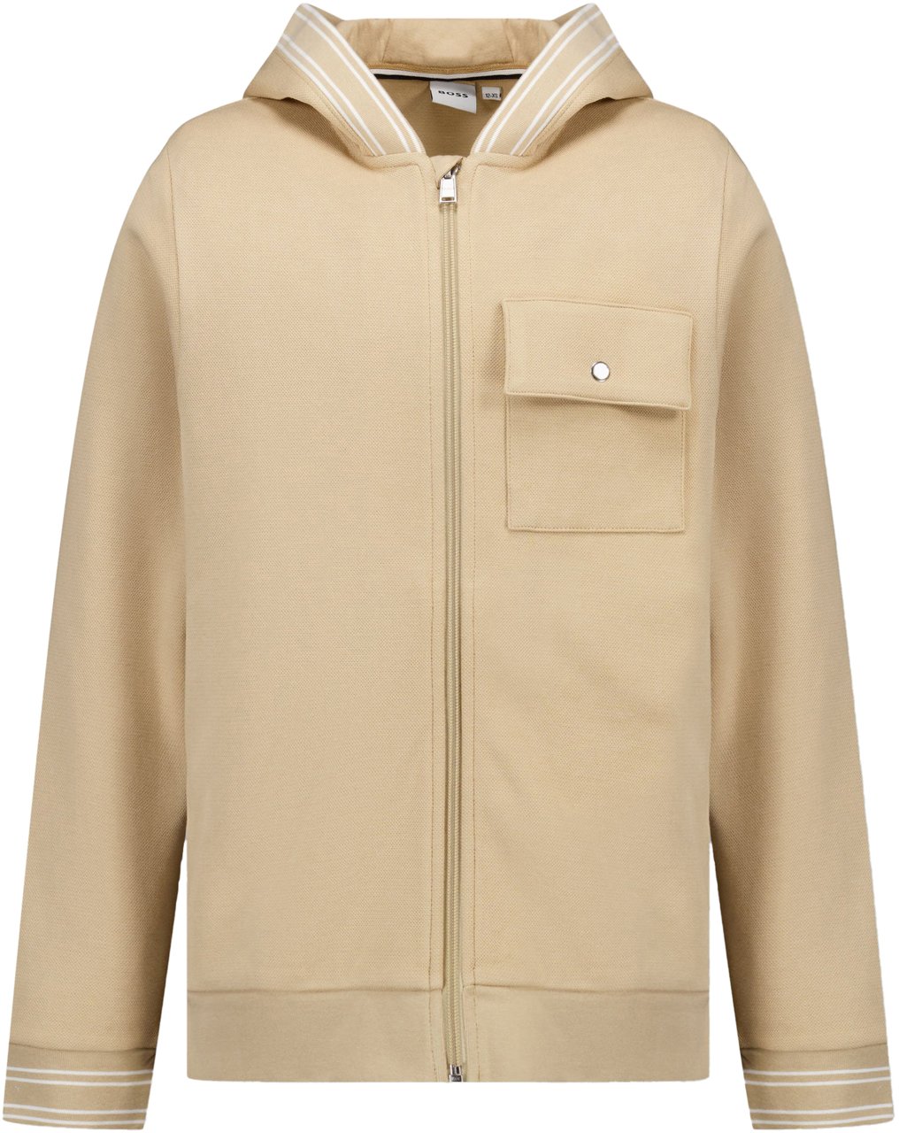 Boss Boss Kinder Jongens Vest In Beige Beige