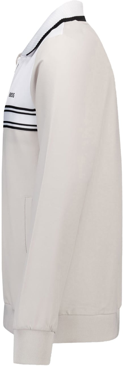 Boss Boss Kinder Jongens Vest in Ivoor Neutraal