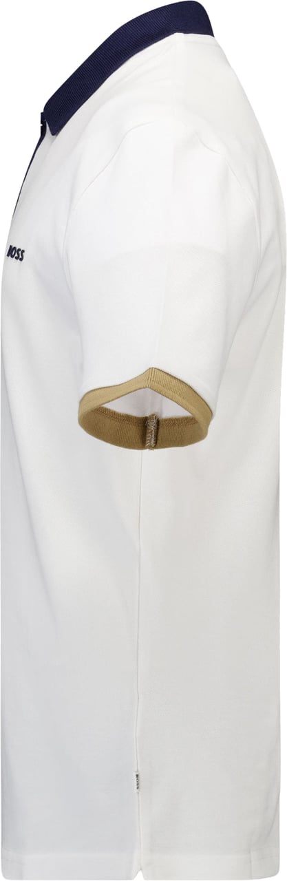 Boss Boss Kinder Jongens Polo In Wit Wit