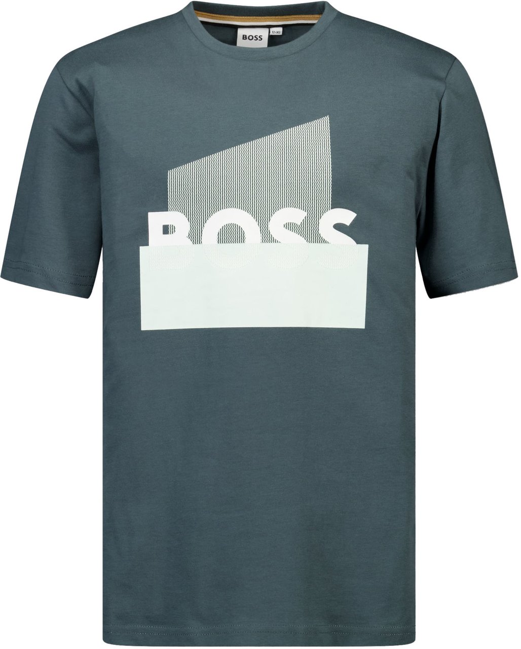 Boss Boss Kinder Jongens T-Shirt In Donker Groen Groen