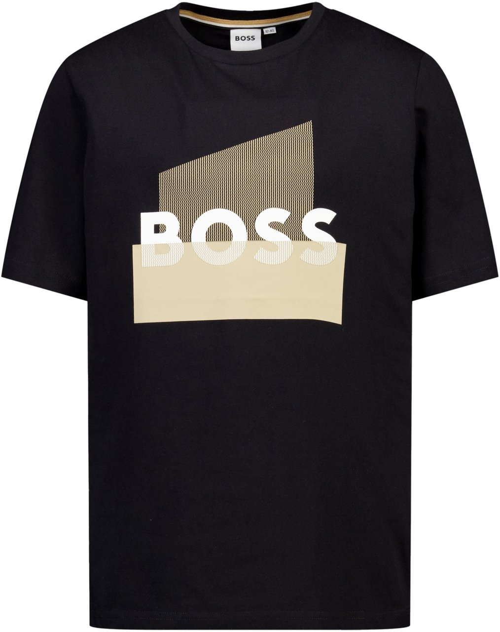 Boss Boss Kinder Jongens T-Shirt In Zwart Zwart