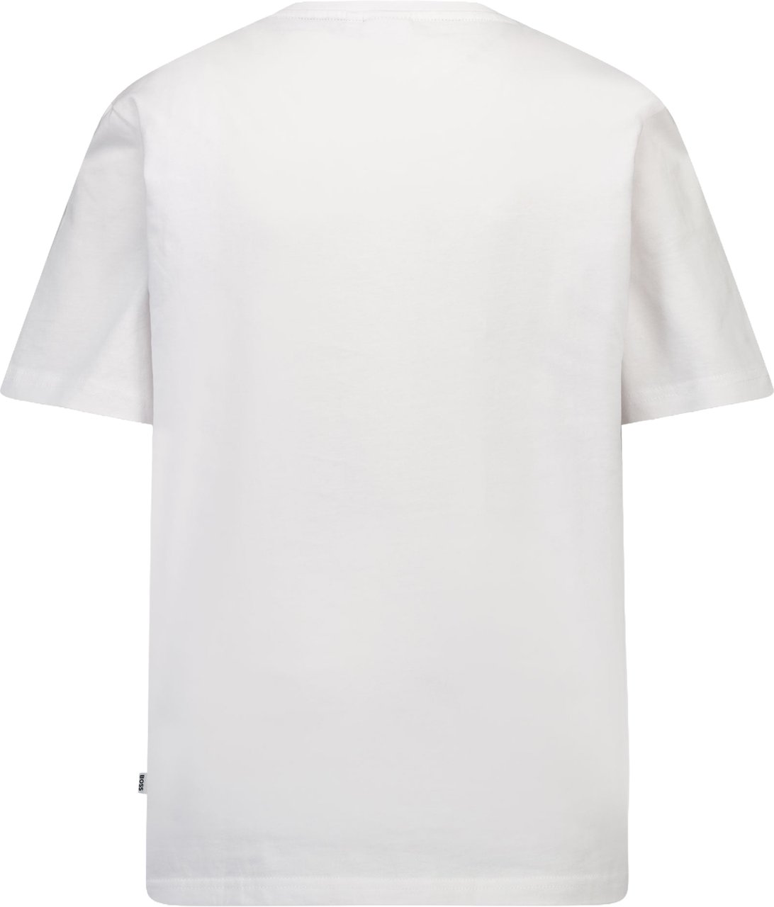 Boss Boss Kinder Jongens T-Shirt In Wit Wit