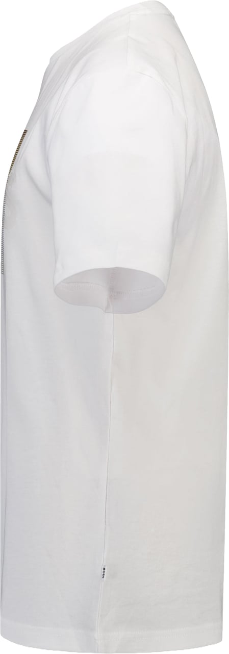 Boss Boss Kinder Jongens T-Shirt In Wit Wit