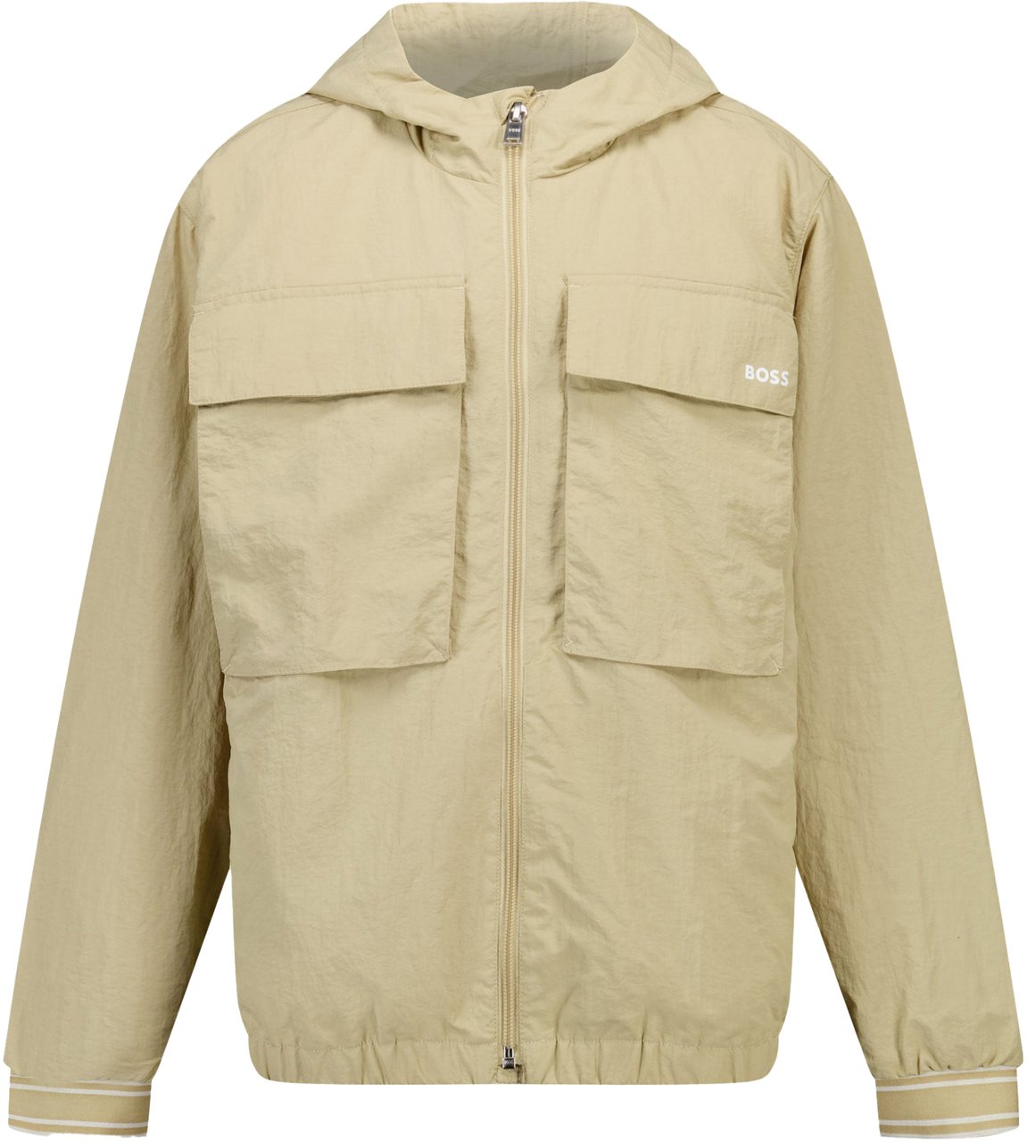 Boss Boss Kinder Jongens Zomerjas In Beige Beige