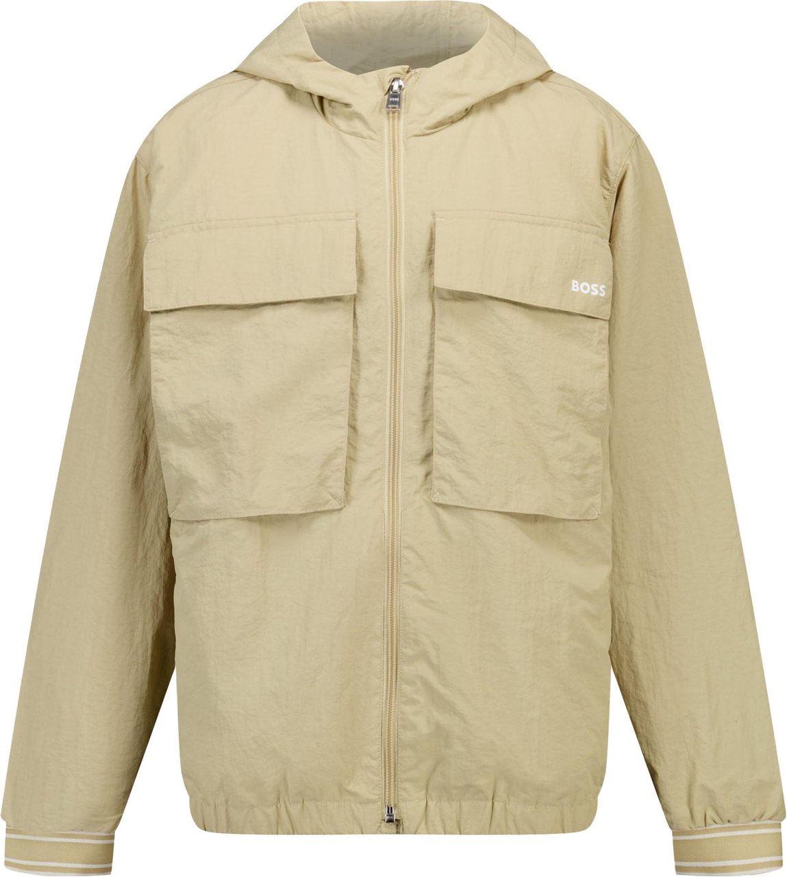 Boss Kinder Jongens Zomerjas In Beige Beige
