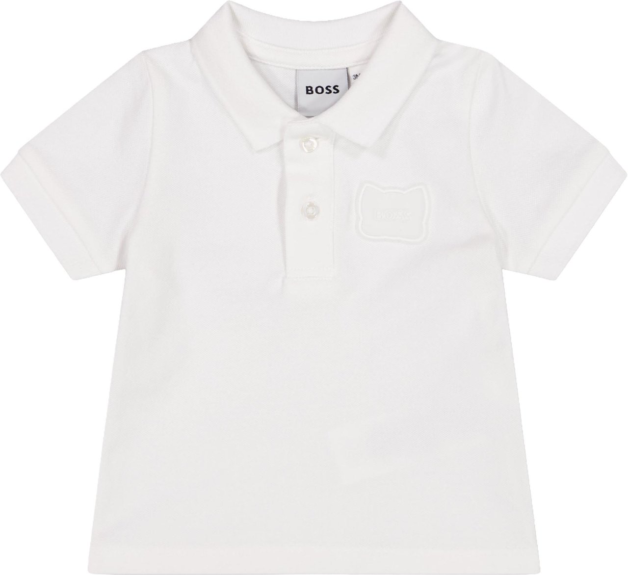 Boss Baby Jongens Polo In Wit Wit