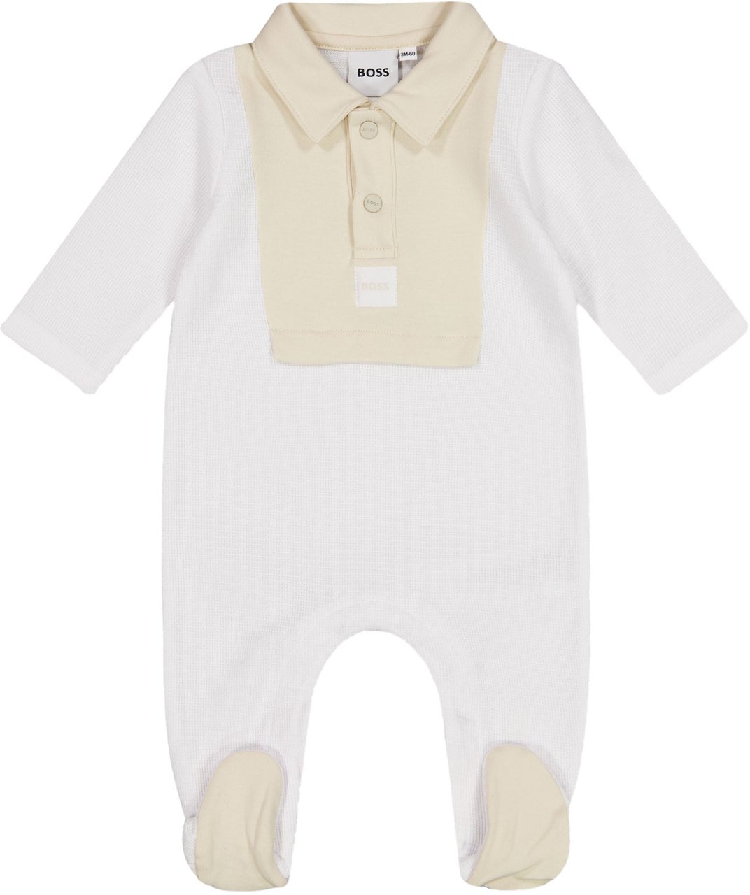 Boss Boss Baby Jongens Boxpakje In Wit Wit