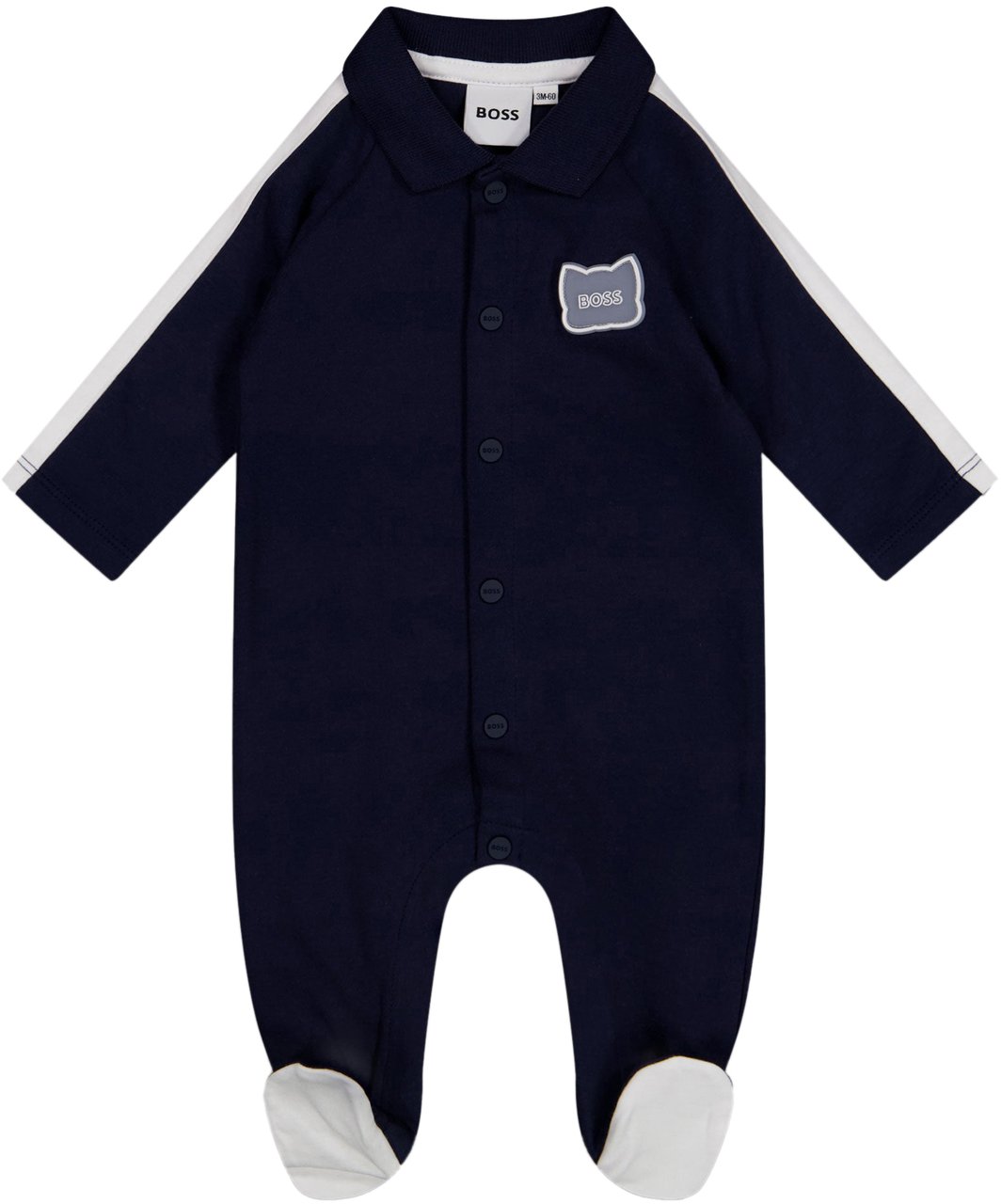 Boss Boss Baby Jongens Boxpakje In Navy Blauw