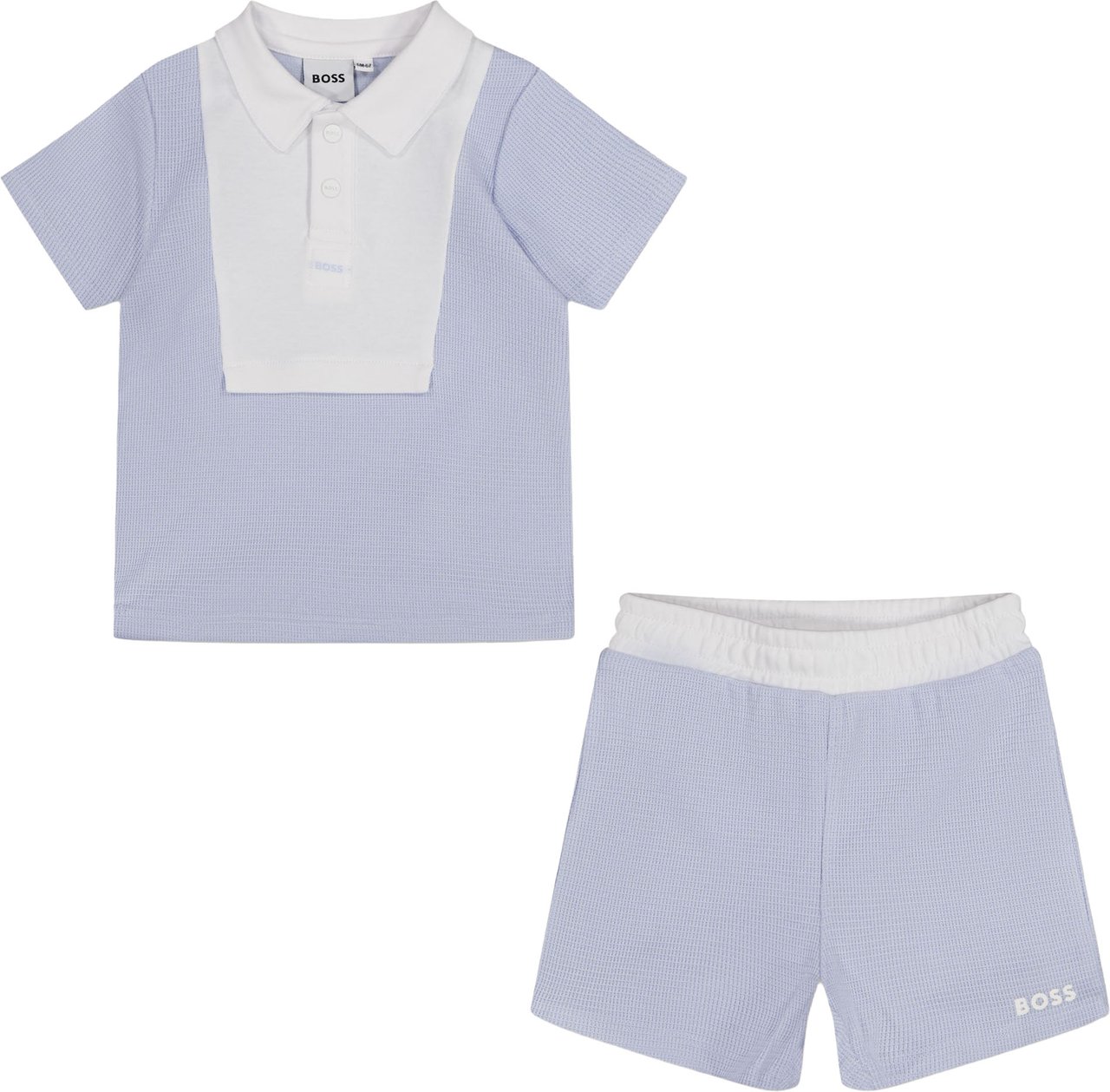 Boss Baby Jongens Setje In Licht Blauw Blauw