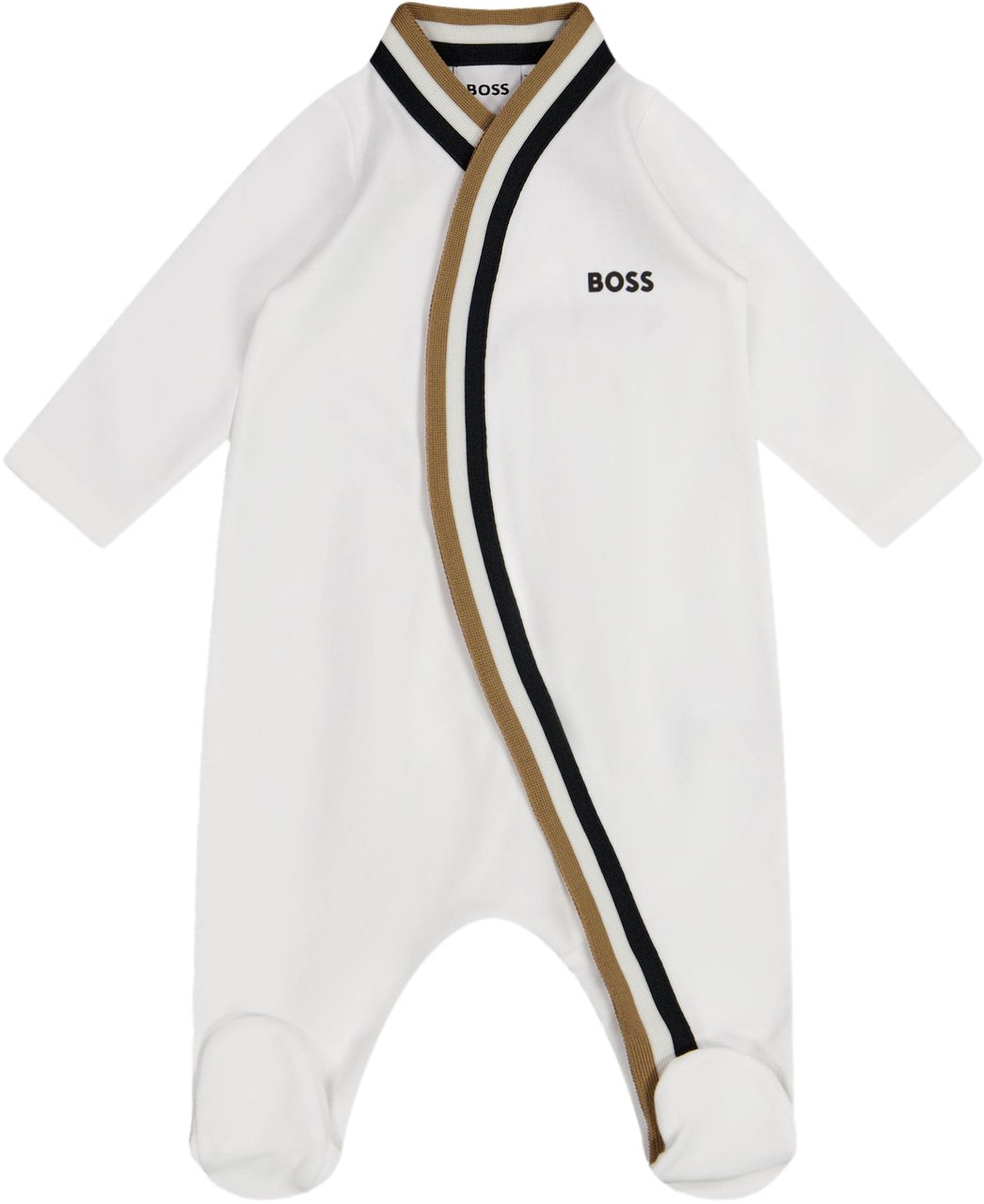 Boss Boss Baby Jongens Boxpakje In Wit Wit