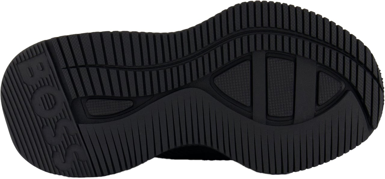 Boss Boss Jongens Sneakers In Zwart Zwart