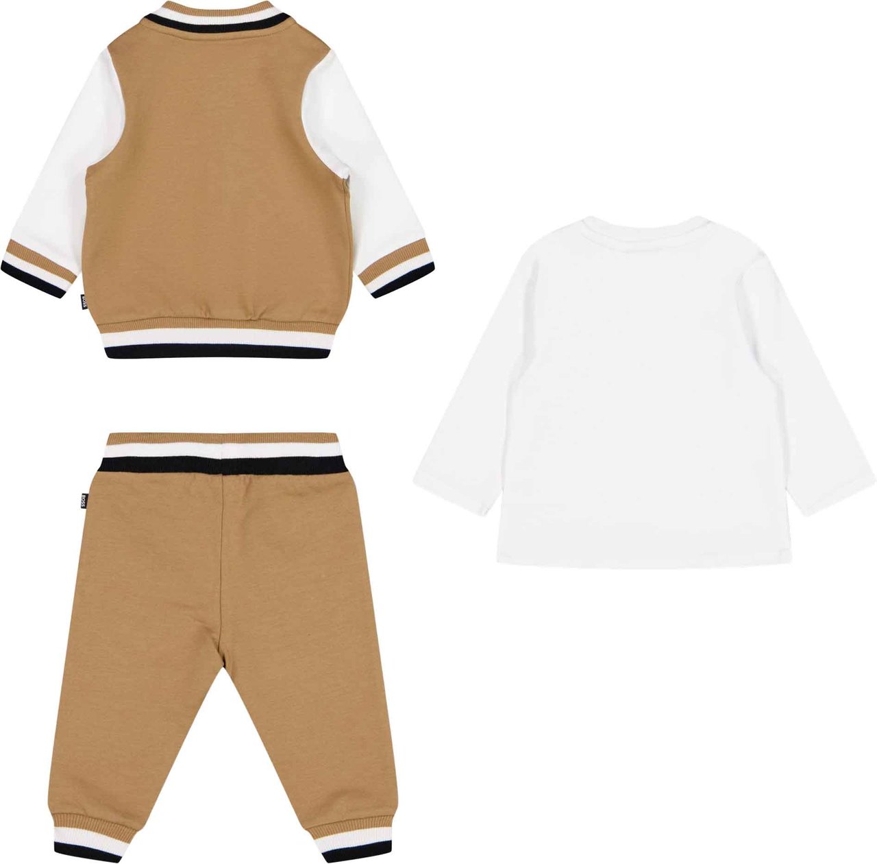 Boss Baby Jongens Joggingpak In Camel Taupe