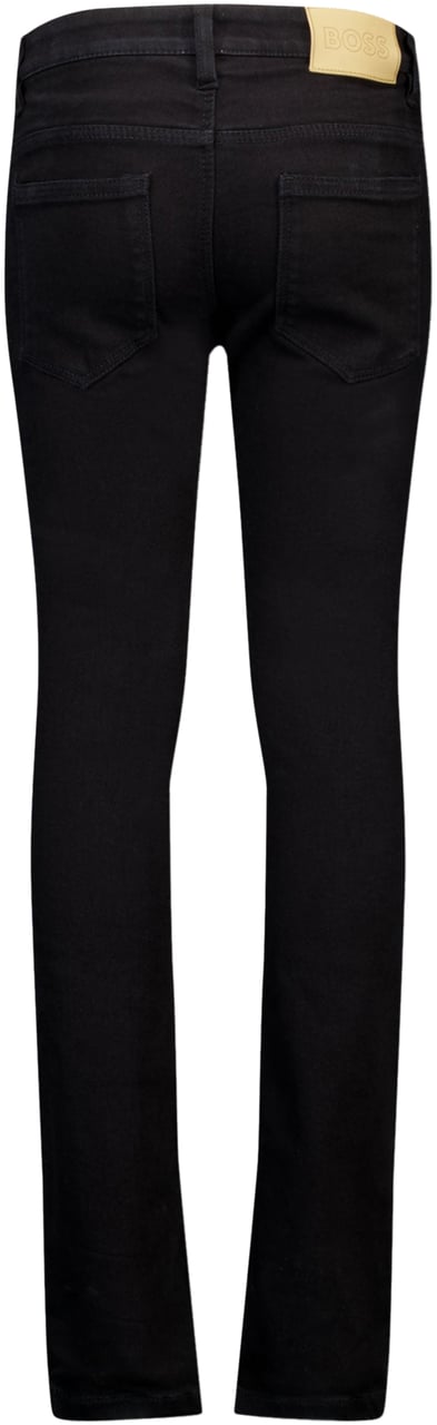 Boss Kinder Jongens Jeans In Zwart Zwart