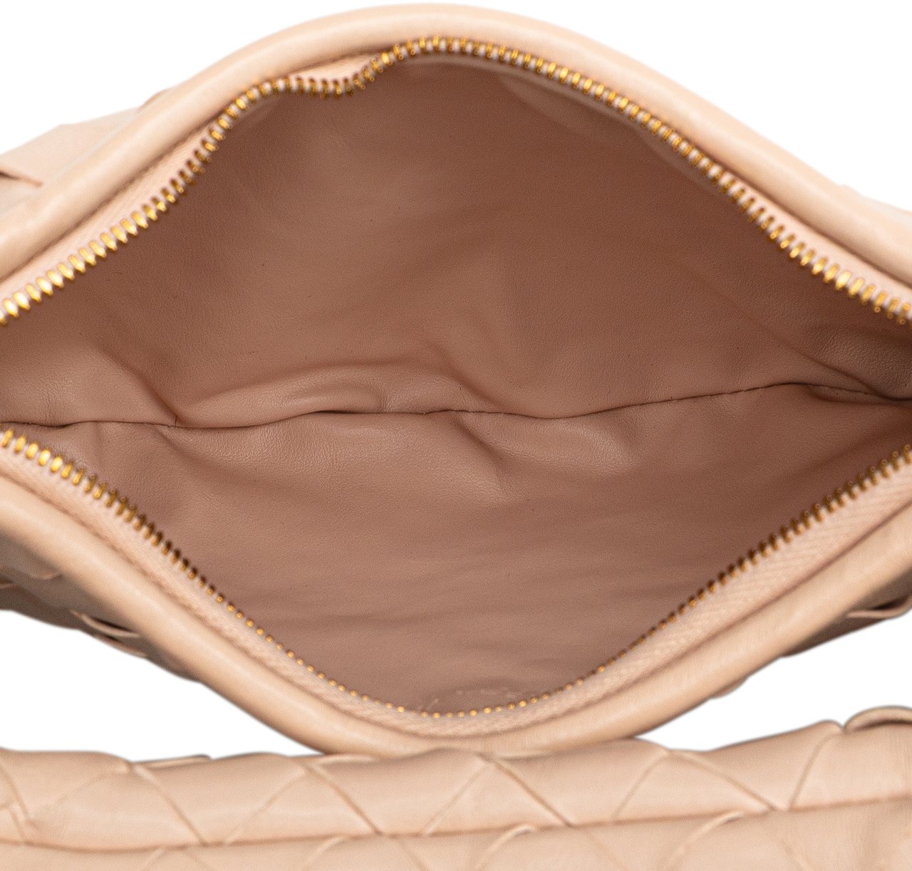 Bottega Veneta Small Nappa Intrecciato Gemelli Hobo Roze