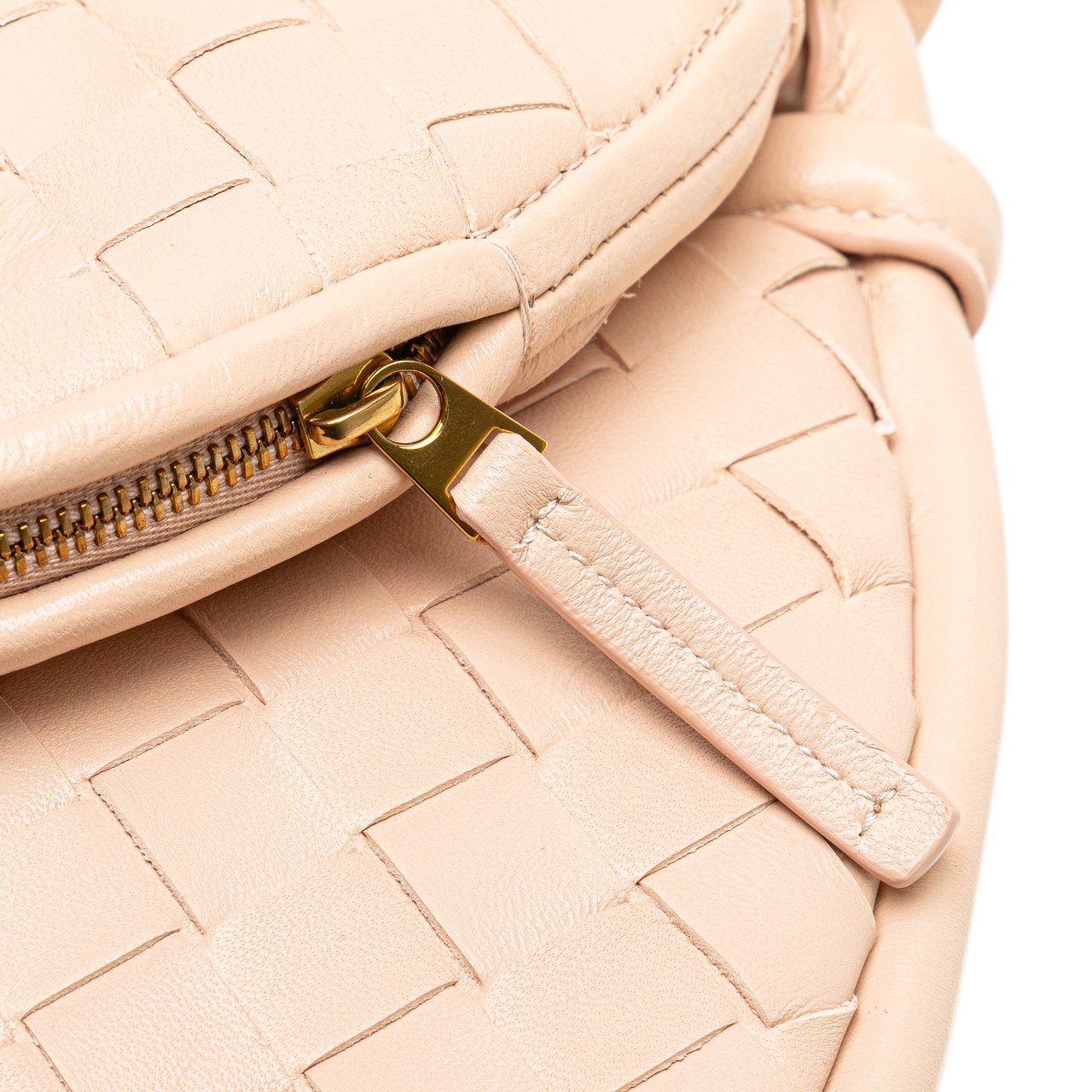 Bottega Veneta Small Nappa Intrecciato Gemelli Hobo Roze