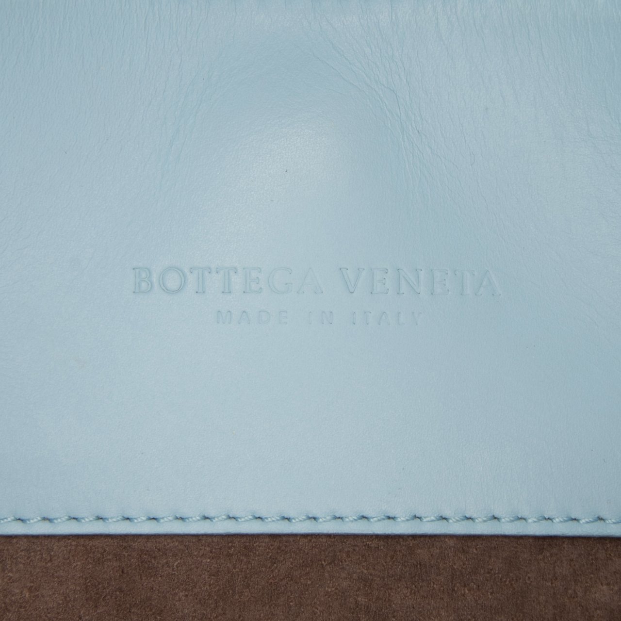 Bottega Veneta Small Nappa Intrecciato Roma Satchel Blauw